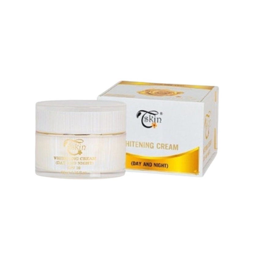 Kem Dưỡng Trắng Da Ngày Và Đêm Tskin Whitening Cream (40g)