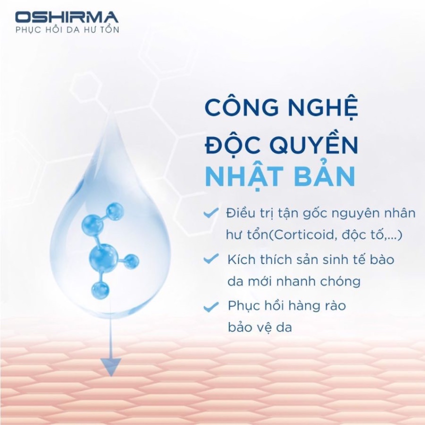 Kem Dưỡng Trắng Da, Ngừa Sắc Tố Đen Và Lão Hóa Oshirma Whitening Anti-Spots Revital Cream (10g)