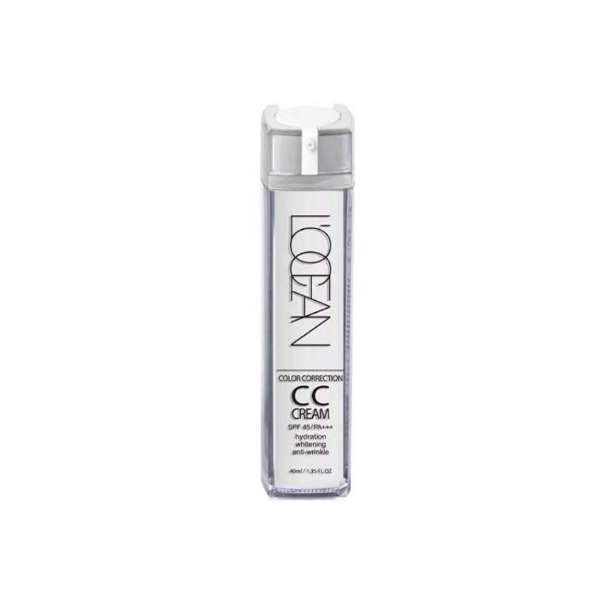 Kem Lót Trang Điểm Dưỡng Trắng Da, Chống Nhăn  L'ocean CC Cream Color Correction (40ml)