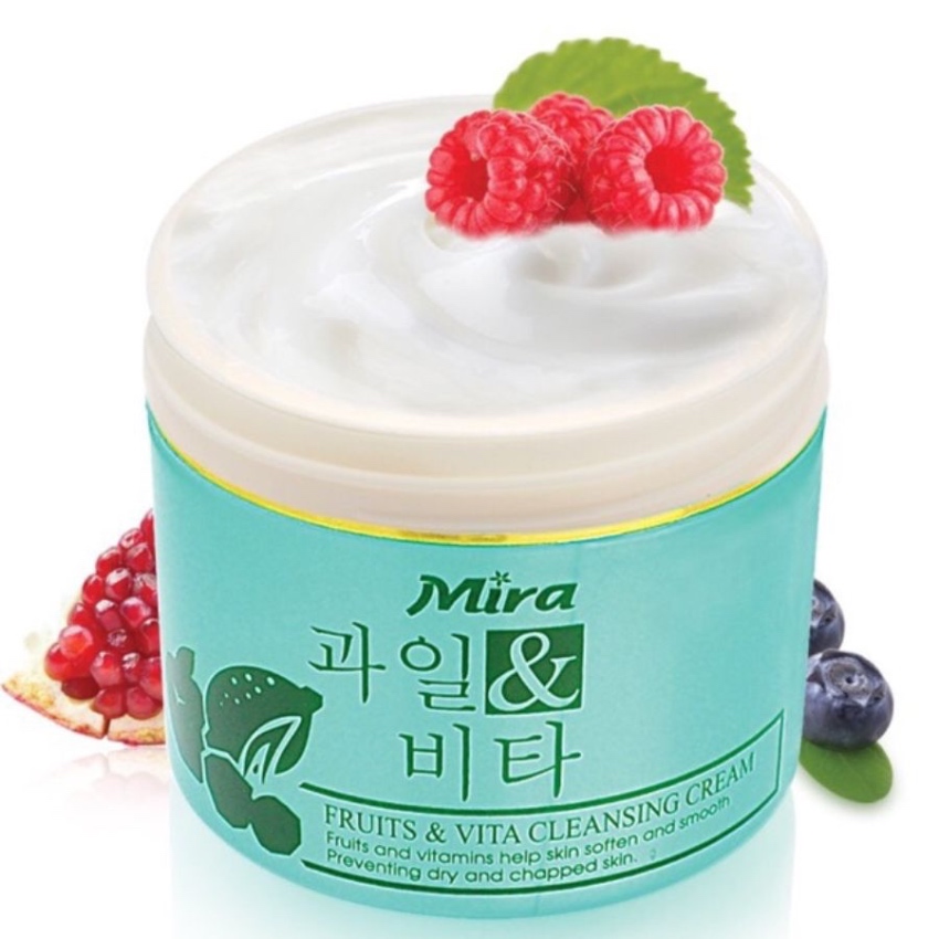 Kem Massage Tẩy Trang Mira Fruits & Vita Cleansing Cream (300g)