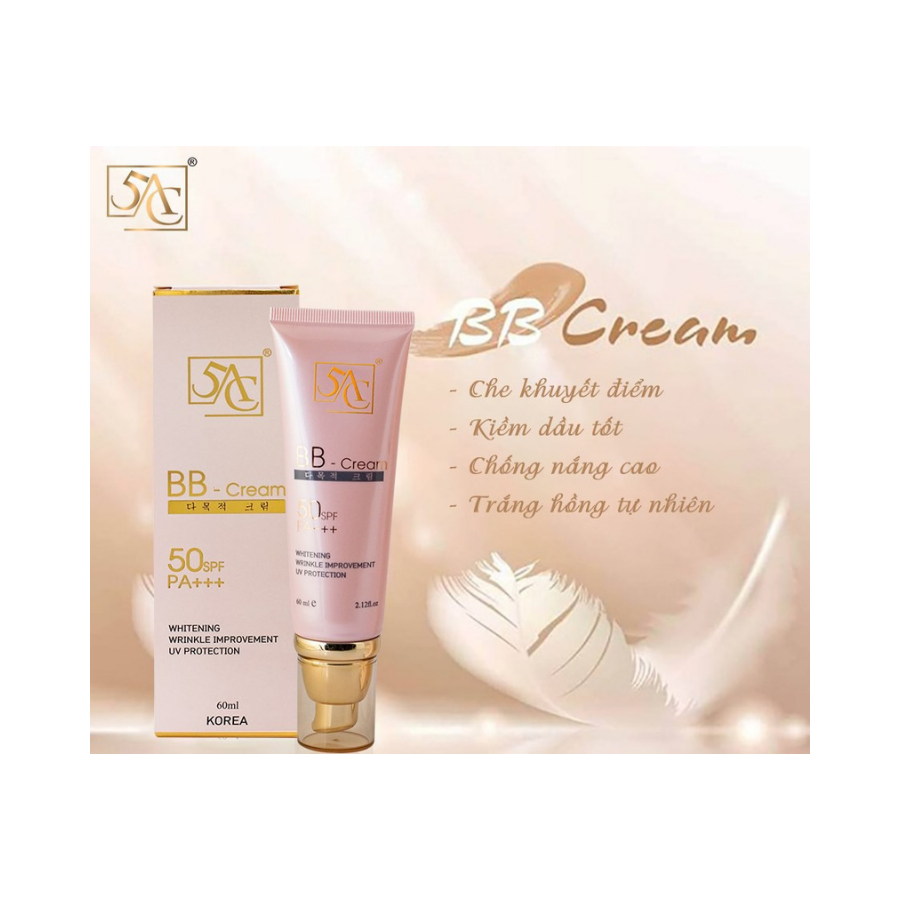 Kem Nền Make Up Dưỡng Da 5AC BB-Cream (60ml)