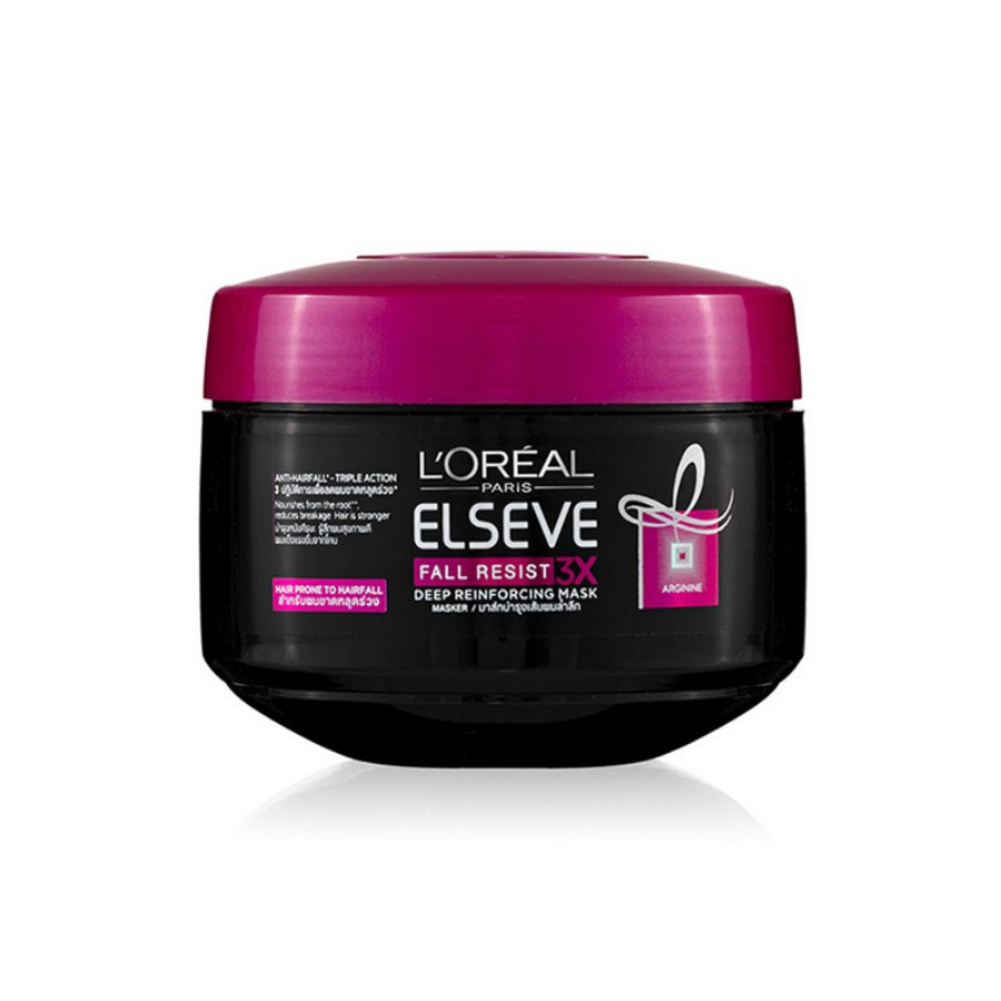 Dầu Hấp Ngăn Gãy Rụng Tóc L'Oréal Elseve Fall Resist (200ml) 