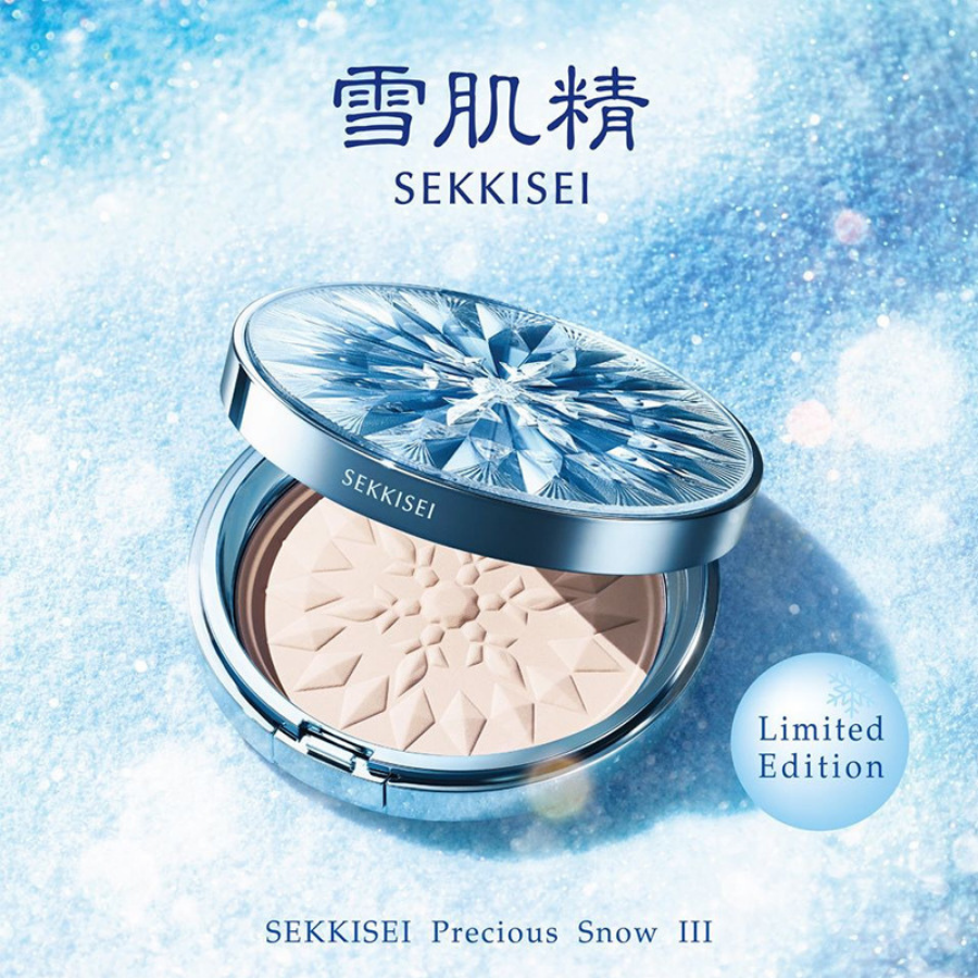 Hộp Đựng Phấn Kosé Sekkisei Snow CC Powder Case 