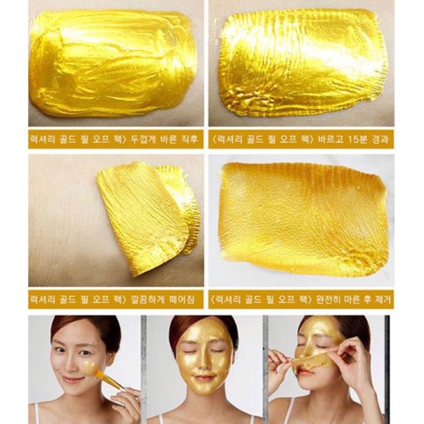Mặt Nạ Vàng 3W Clinic Collagen Luxury Gold (100g) 