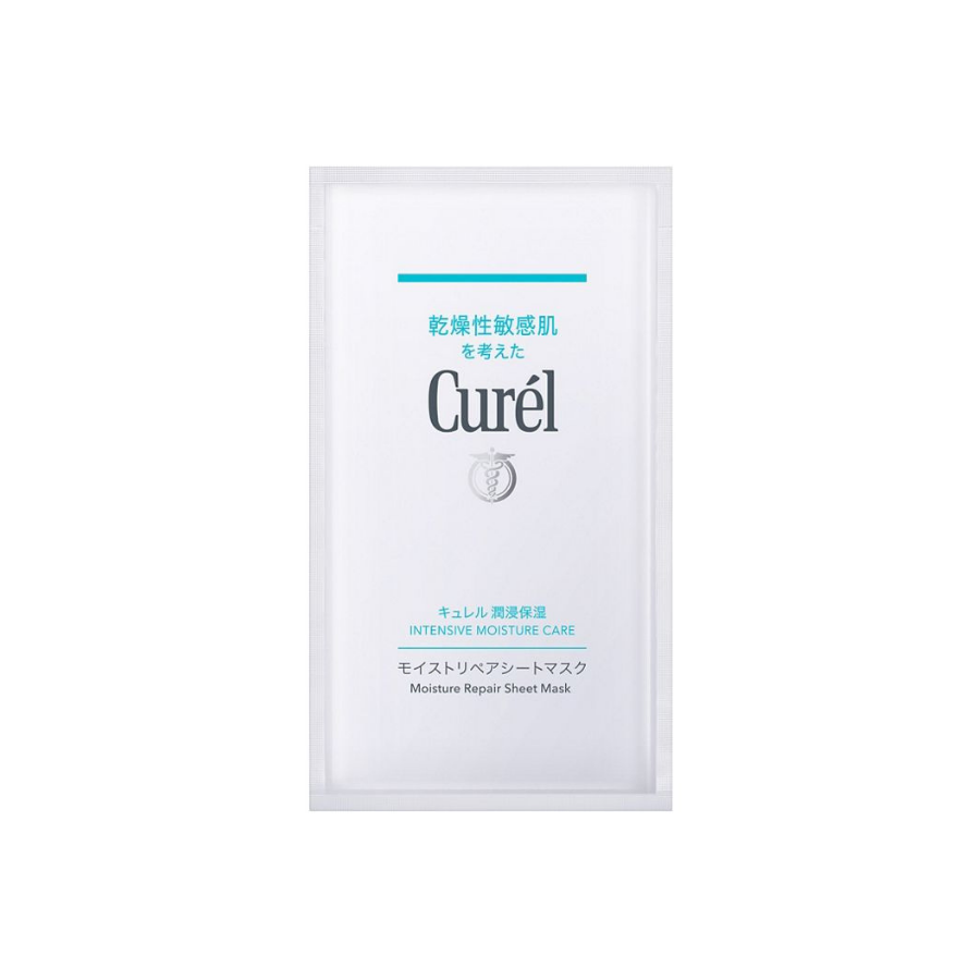 Mặt Nạ Dưỡng Da, Cấp Ẩm Chuyên Sâu Curél Intensive Moisture Care Moisture Repair Sheet Mask (01 miếng) 