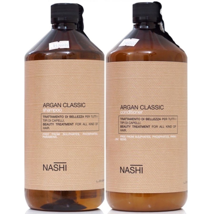Dầu Gội Nuôi Dưỡng & Phục Hồi Tóc Nashi Argan Shampoo (1000ml)