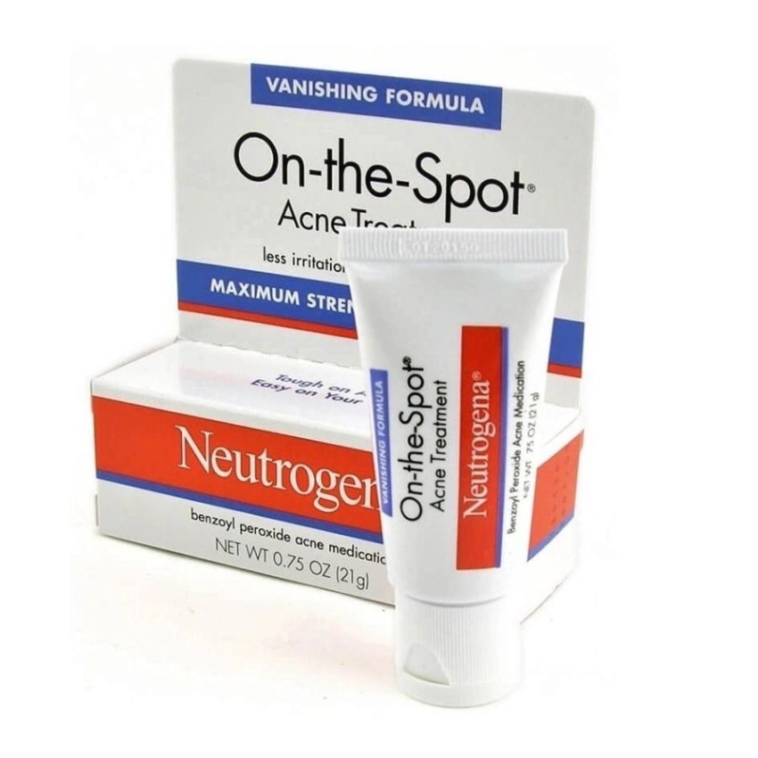Kem Trị Mụn Neutrogena On The Spot Acne Treatment (21g)