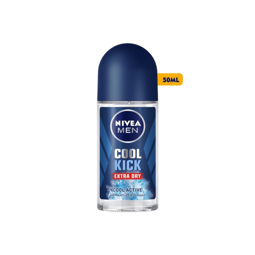 Lăn Khử Mùi Cho Nam Nivea Men Cool Kick (50ml)