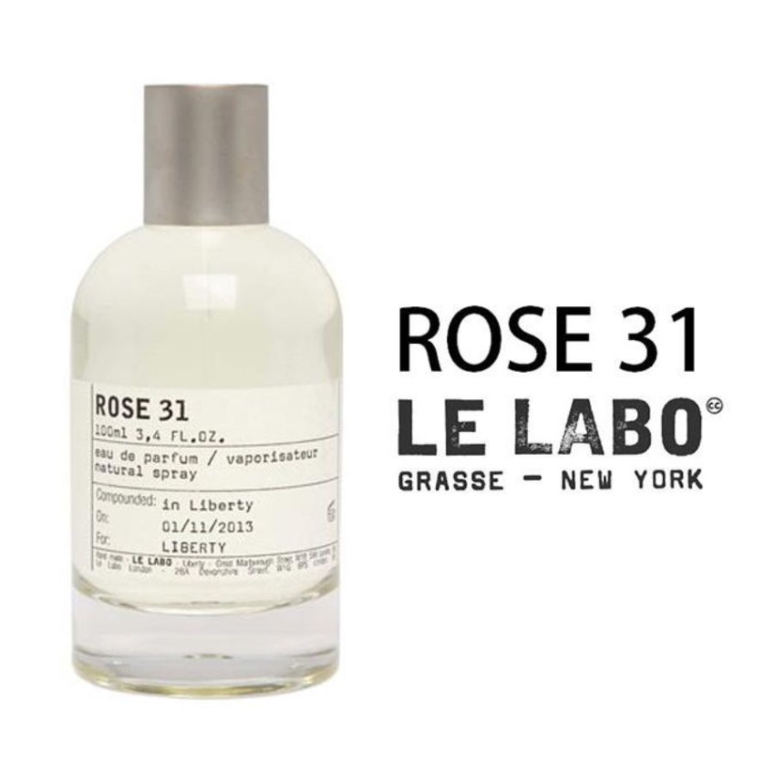 Nước Hoa Unisex Le Labo Grasse-New York Rose 31 Eau De Parfum (100ml)