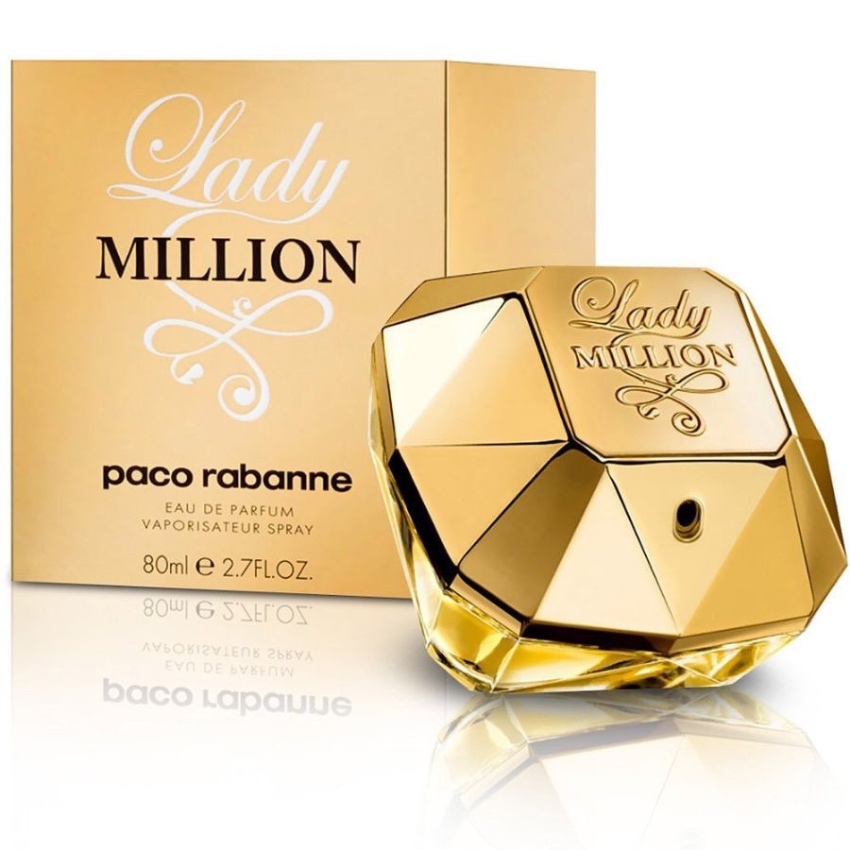 Nước Hoa Nữ Lady Million Paco Rabanne Parfum (80ml)