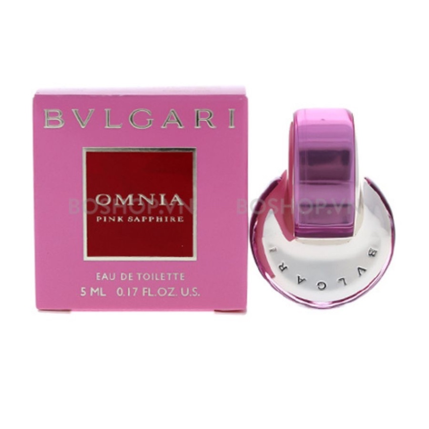 Nước Hoa Nữ Bvlgari Omnia Pink Sapphire Eau De Toilette (5ml)