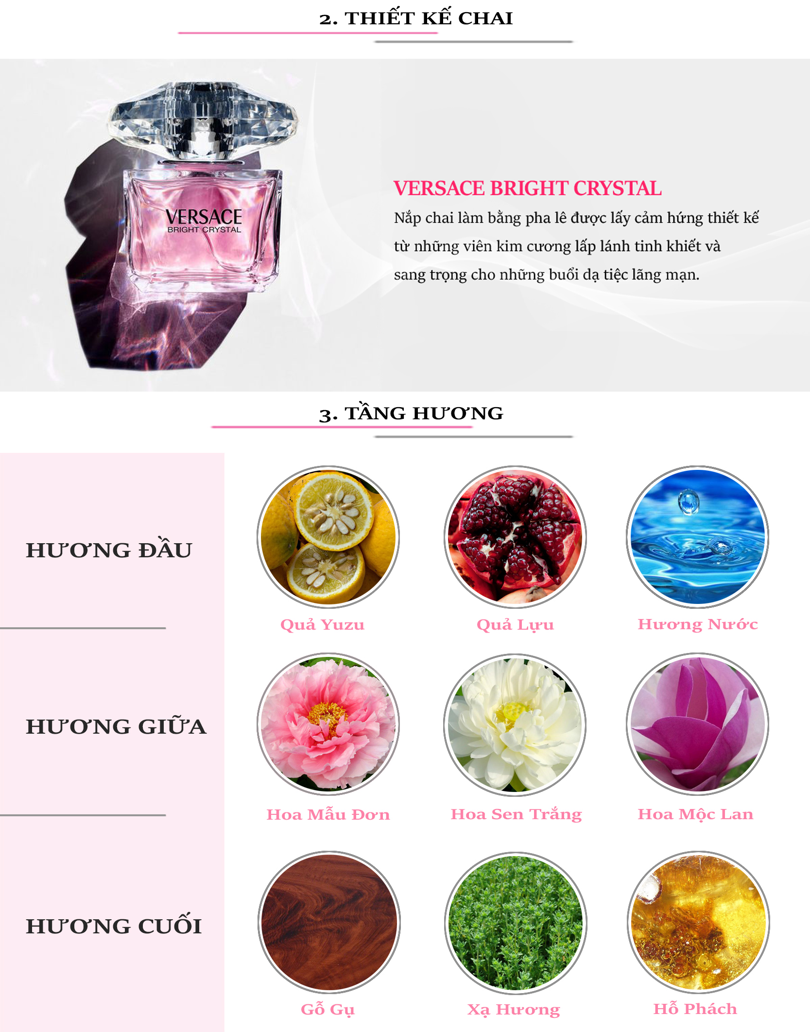 Nước Hoa Nữ Versace Bright Crystal Eau De Toilette (30ml) 