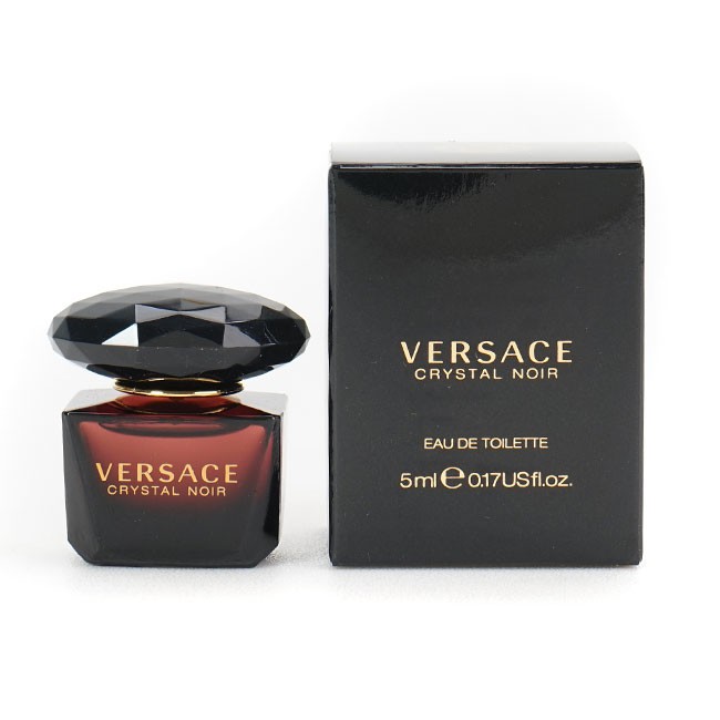 Nước Hoa Nữ Versace Crystal Noir Eau De Toilette Đen (5ml) 