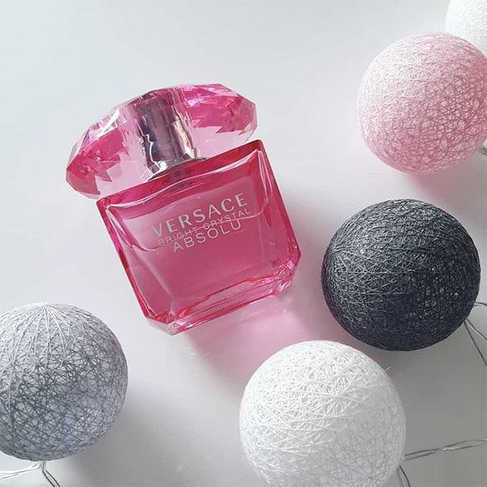 Nước Hoa Nữ Versace Bright Crystal Absolu Eau De Parfum - Hồng Đậm (50ml) 