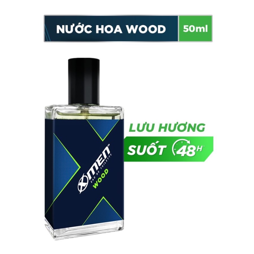Nước Hoa Nam X-Men Wood Eau De Toilette Xanh Lá (50ml)