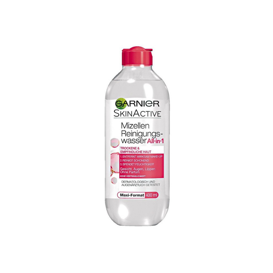 Nước Tẩy Trang Dành Cho Da Khô Nhạy Cảm Garnier SkinActive Solution Micellaire (400ml) 