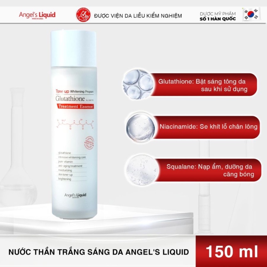 Nước Thần Angel’s Liquid Glutathione Treatment Essence (150ml)