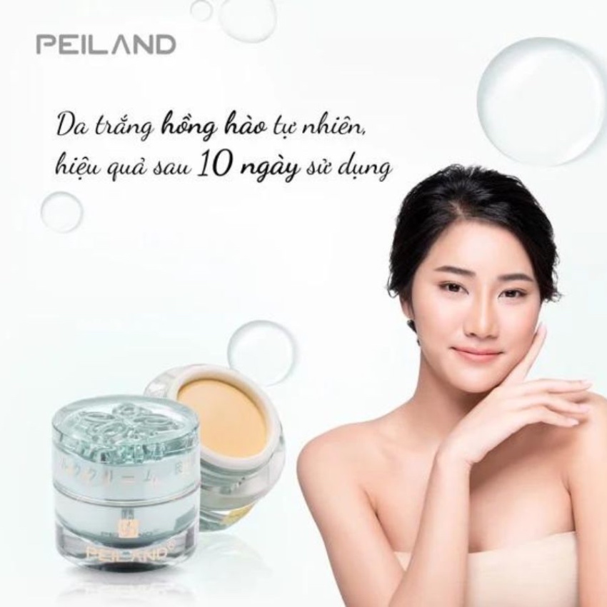 Kem Dưỡng Trắng, Ngăn Ngừa Lão Hóa, Giảm Nám Chống Nắng Peiland White Facial Butter Care Cream Protection Cream 3in1 Uv/30 Anti Aging Spot Freckle (25g)
