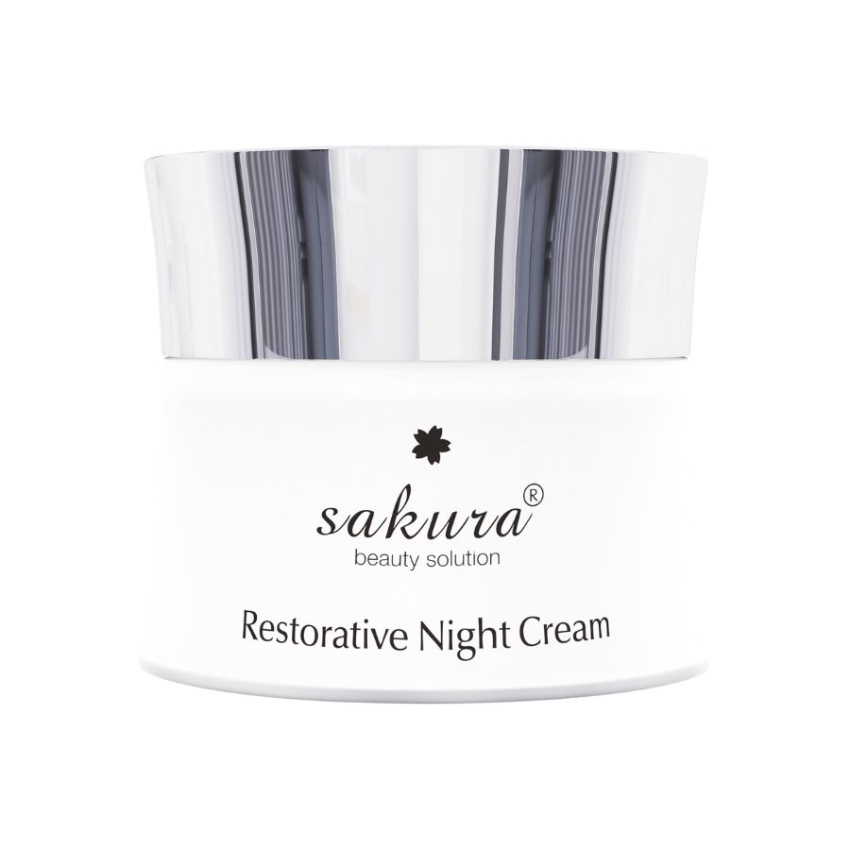 Kem Dưỡng Trắng Chống Lão Hoá, Phục Hồi Da Ban Đêm Sakura Restorative Night Cream (35g)