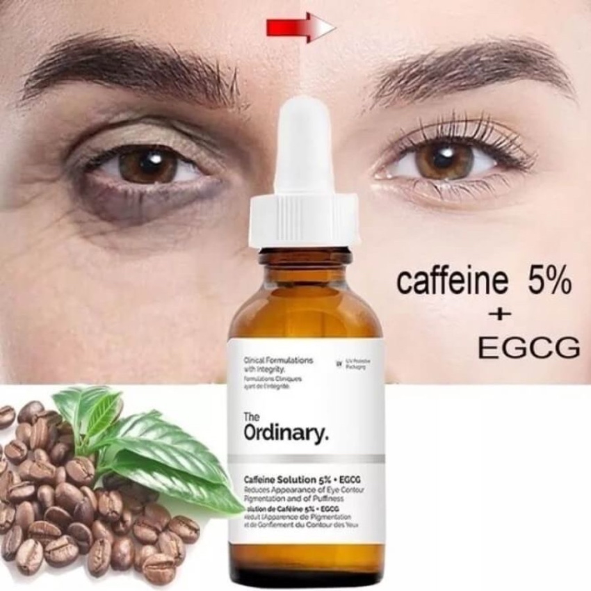 Tinh Chất Trị Thâm Mắt The Ordinary Caffeine Solution 5% + EGCG (30ml)