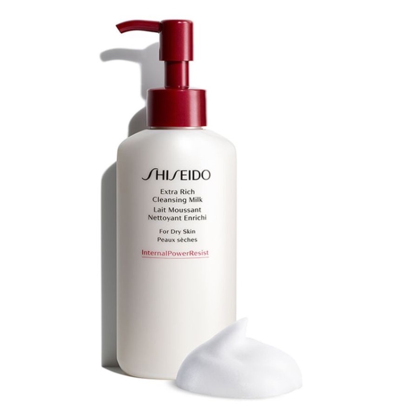 Sữa Rửa Mặt Tạo Bọt Dưỡng Ẩm Dành Cho Da Khô Shiseido Extra Rich Cleansing Milk For Dry Skin (125ml)