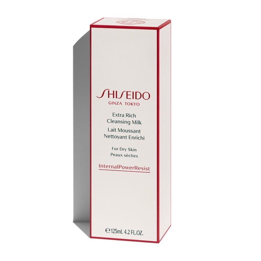 Sữa Rửa Mặt Tạo Bọt Dưỡng Ẩm Dành Cho Da Khô Shiseido Extra Rich Cleansing Milk For Dry Skin (125ml)