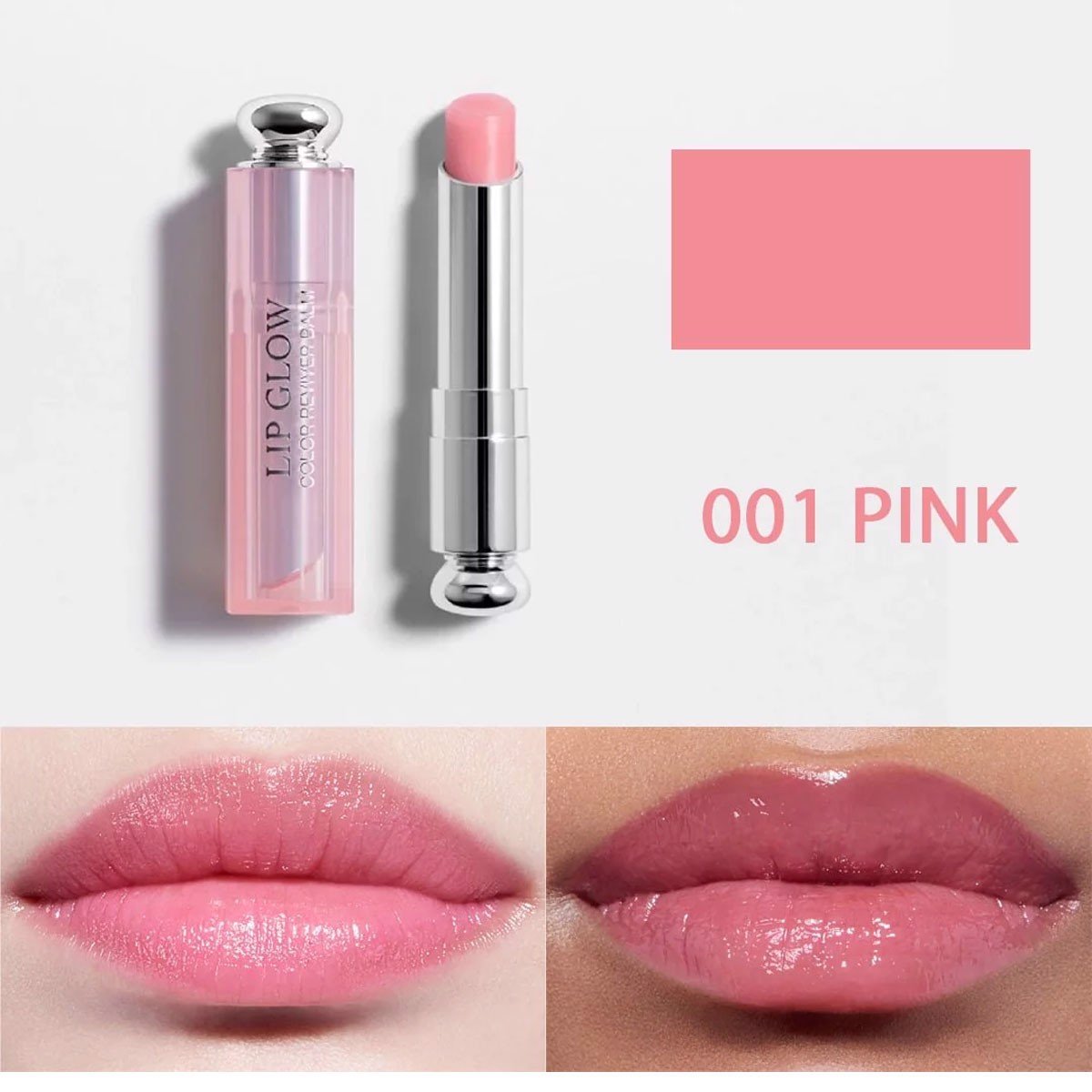 Son Dưỡng Môi Dior Addict Lip Glow Backstage Pros - 001 Pink Doirmania Edition