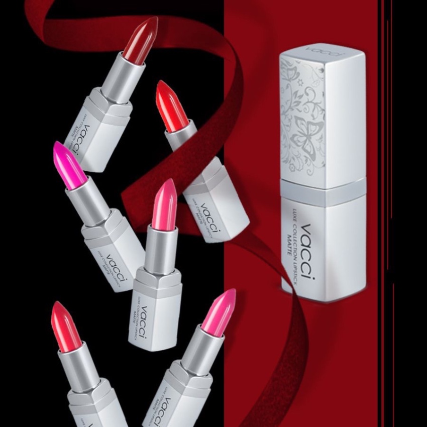 Son Lì Chống Thâm Dưỡng Môi Cao Cấp Vacci Luxe Collection Lipstick Matte (3.5g)