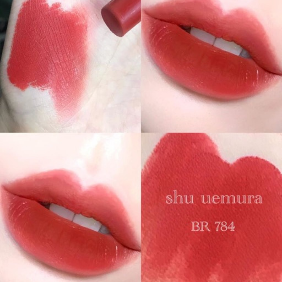 Son Shu Uemura Rouge Unlimited Amplified Matte Lipstick AM BR-784 (3g) 