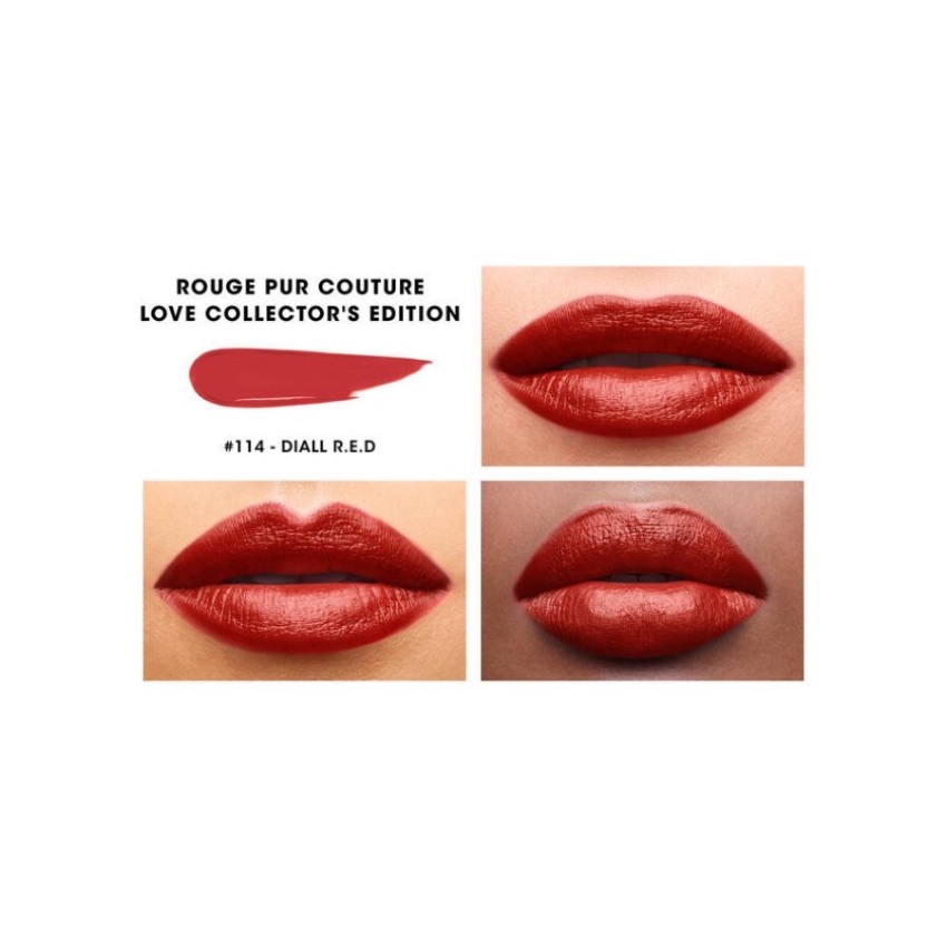 Son Thỏi YSL Rouge Pur Couture Collector - 114 Dial Red (3.8g)