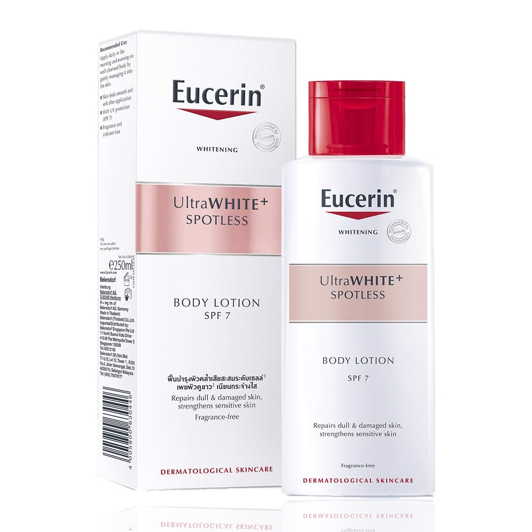 Sữa Dưỡng Thể Sáng Da Eucerin UltraWHITE+ Spotless Body Lotion SPF 7 (250ml) 
