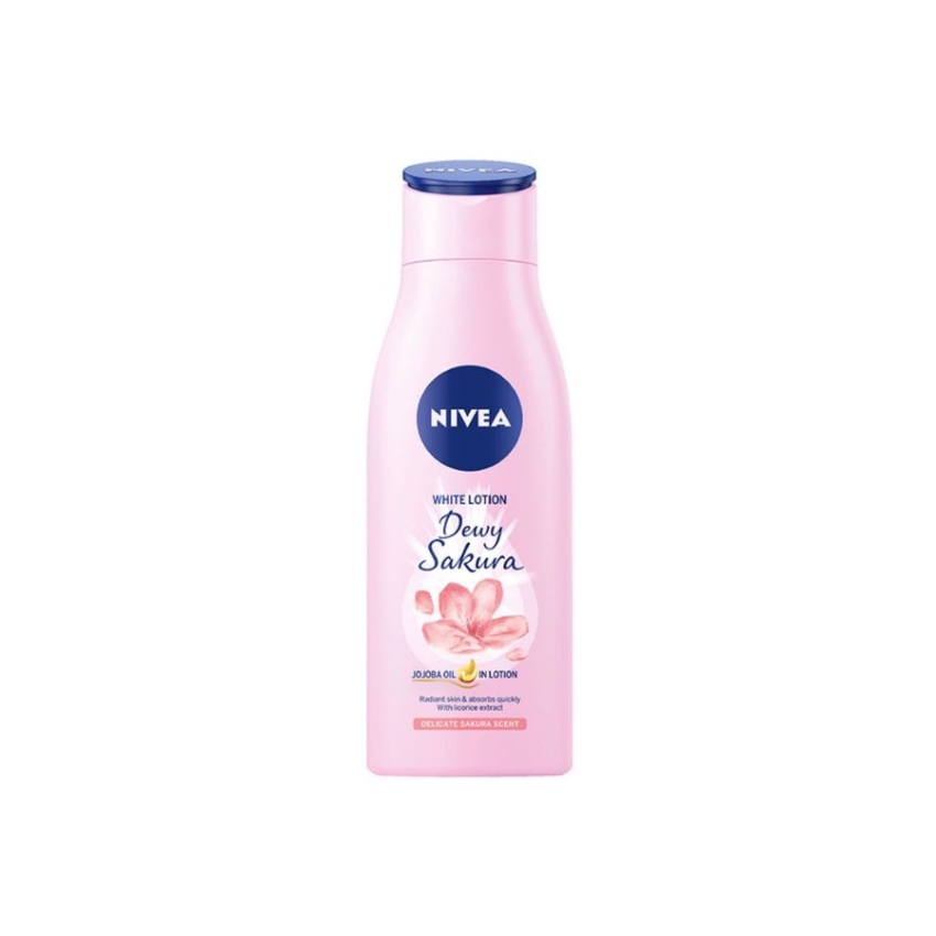 Sữa Dưỡng Thể Dưỡng Sáng Da Hương Hoa Anh Đào Nivea White Lotion Dewy Sakura (350ml)