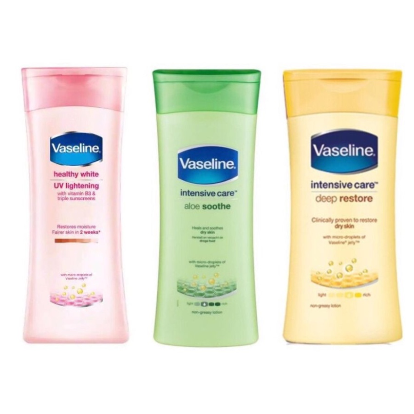 Sữa Dưỡng Thể Vaseline Intensive Care Aloe Soothe (725ml)