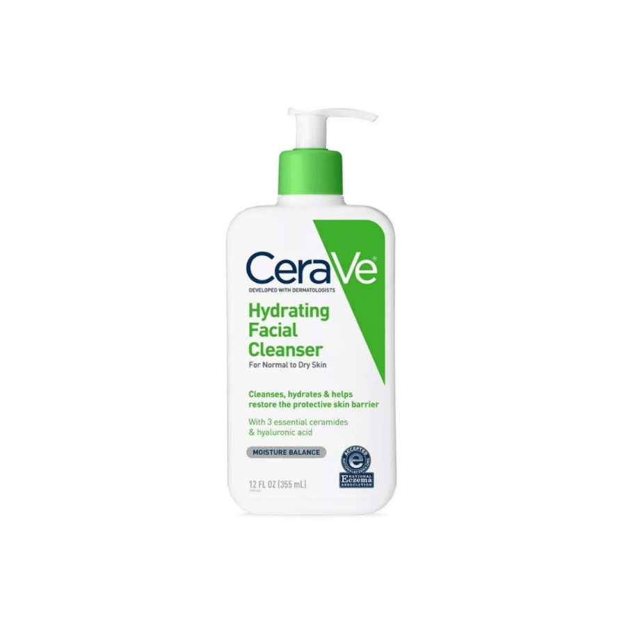 Sữa Rửa Mặt Cho Da Thường & Da Khô CeraVe Hydrating Facial Cleanser For Normal To Dry Skin (355ml) 