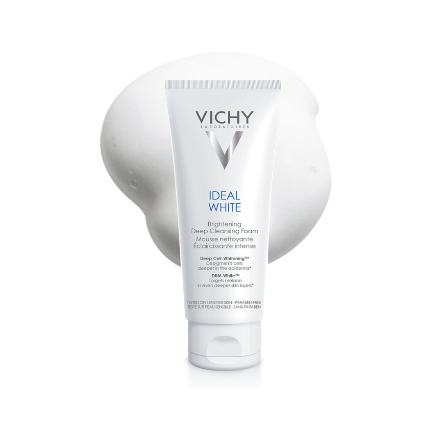 Sữa Rửa Mặt Tạo Bọt Dưỡng Sáng Da Vichy Ideal White Brightening Deep Cleansing Foam (100ml) 