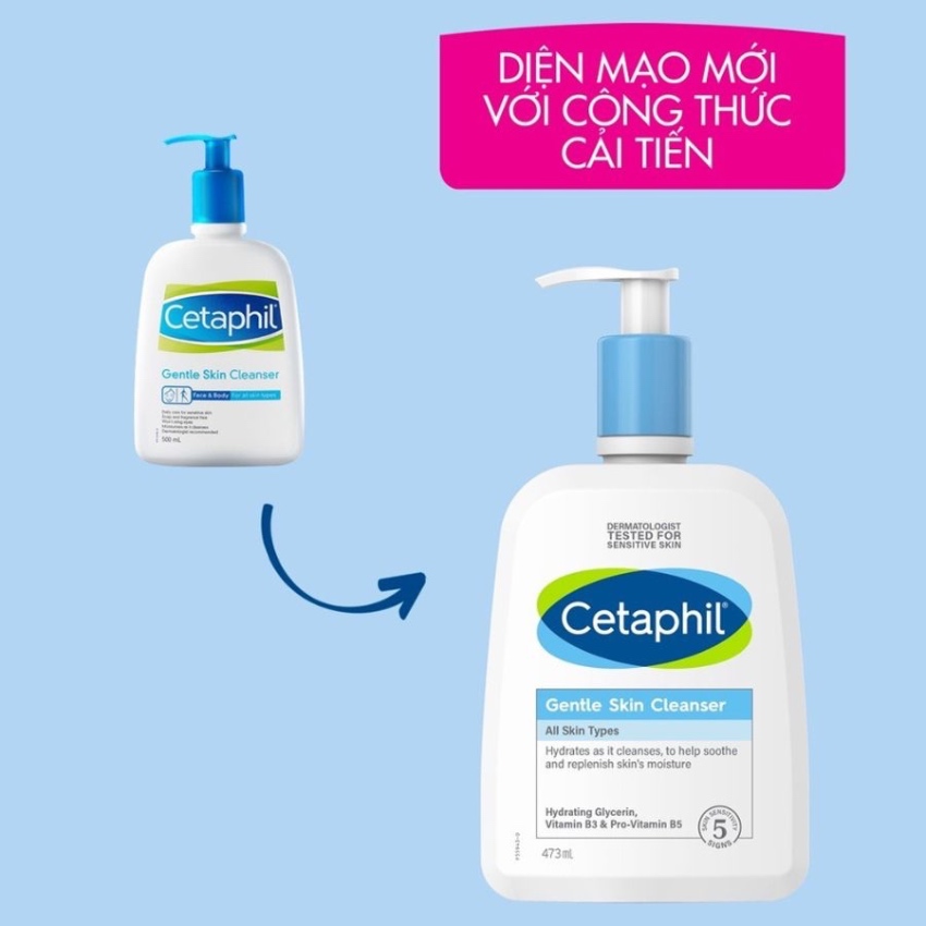 Sữa Rửa Mặt Và Toàn Thân Cetaphil Gentla Skin Cleanser