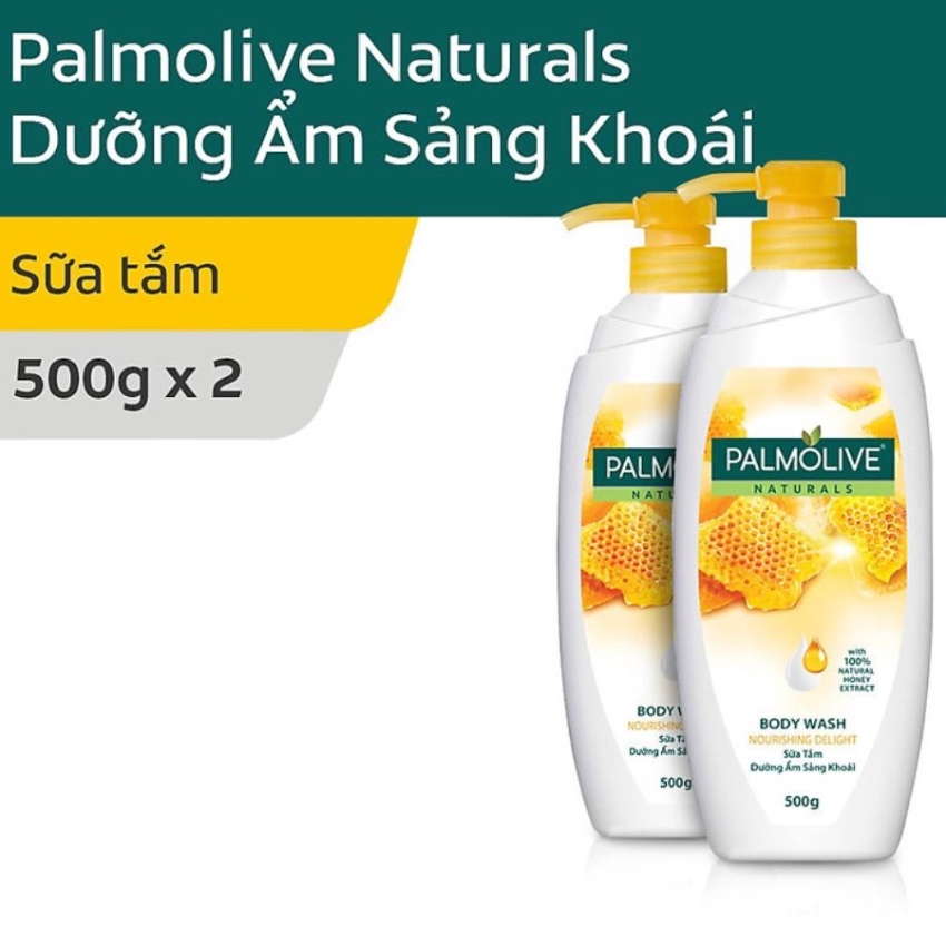 Sữa Tắm Dưỡng Ẩm Palmolive Mật Ong (500g)