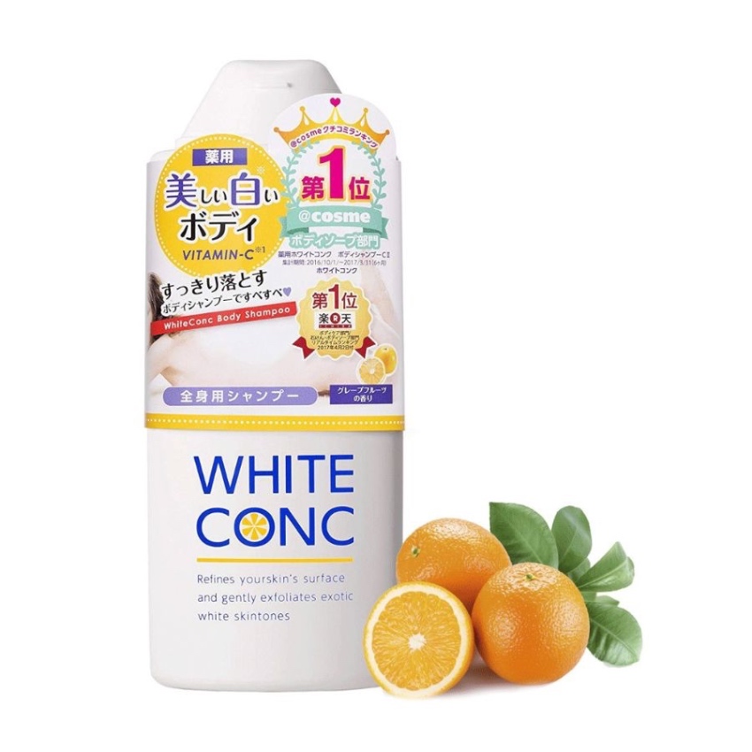 Sữa Tắm Trắng Da White Conc Vitamin C Body Shampoo (360ml)