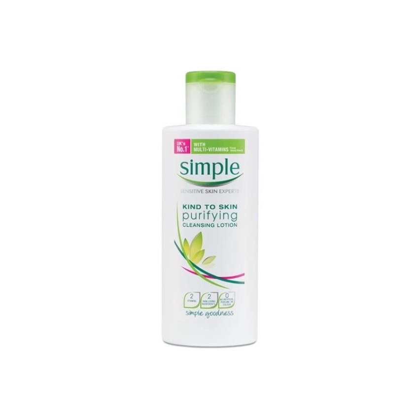 Sữa Tẩy Trang Simple Kind To Skin Purifying Cleansing Lotion (200ml)