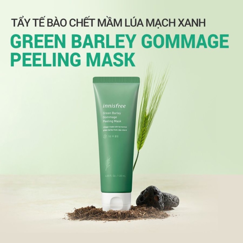 Tẩy Tế Bào Chết Innisfree Green Barley Gommage Peeling Mask (120ml)
