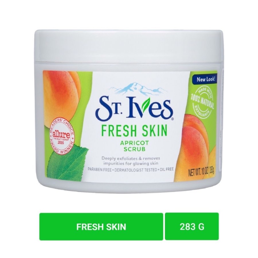 Tẩy Tế Bào Chết St.Ives Fresh Skin Apricot Scrub (283g)