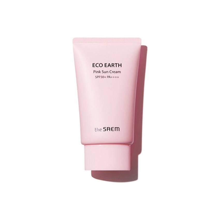 Kem Chống Nắng Nâng Tone The SAEM Eco Earth Power Pink Sun Cream (50g)