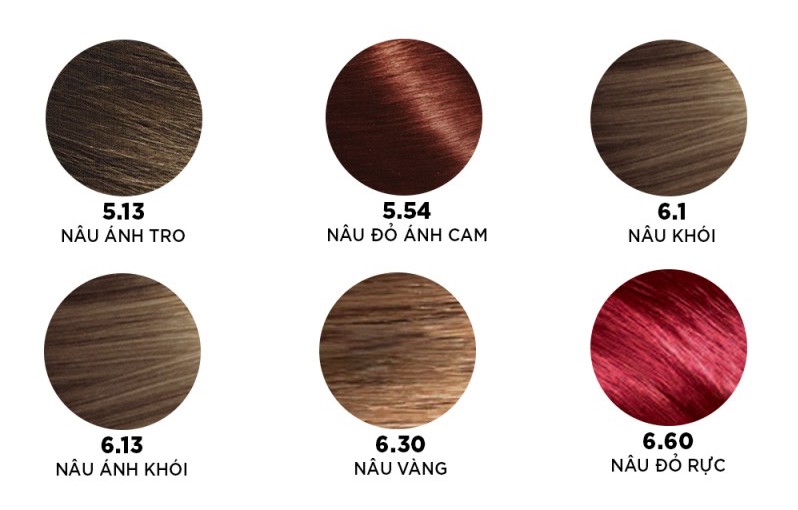 Kem Nhuộm Dưỡng Tóc L'Oréal Excellence Fashion Hair Color Cream - 5.13 Nâu Ánh Tro (172ml)