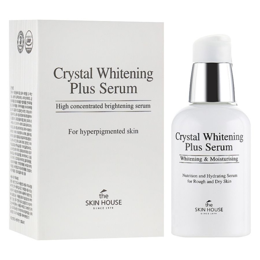 Tinh Chất Làm Trắng Da và Mờ Nám The Skin House Crystal Whitening Plus Serum (50ml)