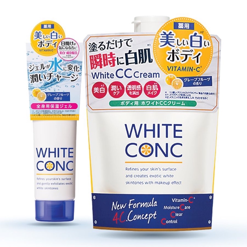 Kem Dưỡng Thể Trắng Da Toàn Thân White Conc CC Cream (200g) 
