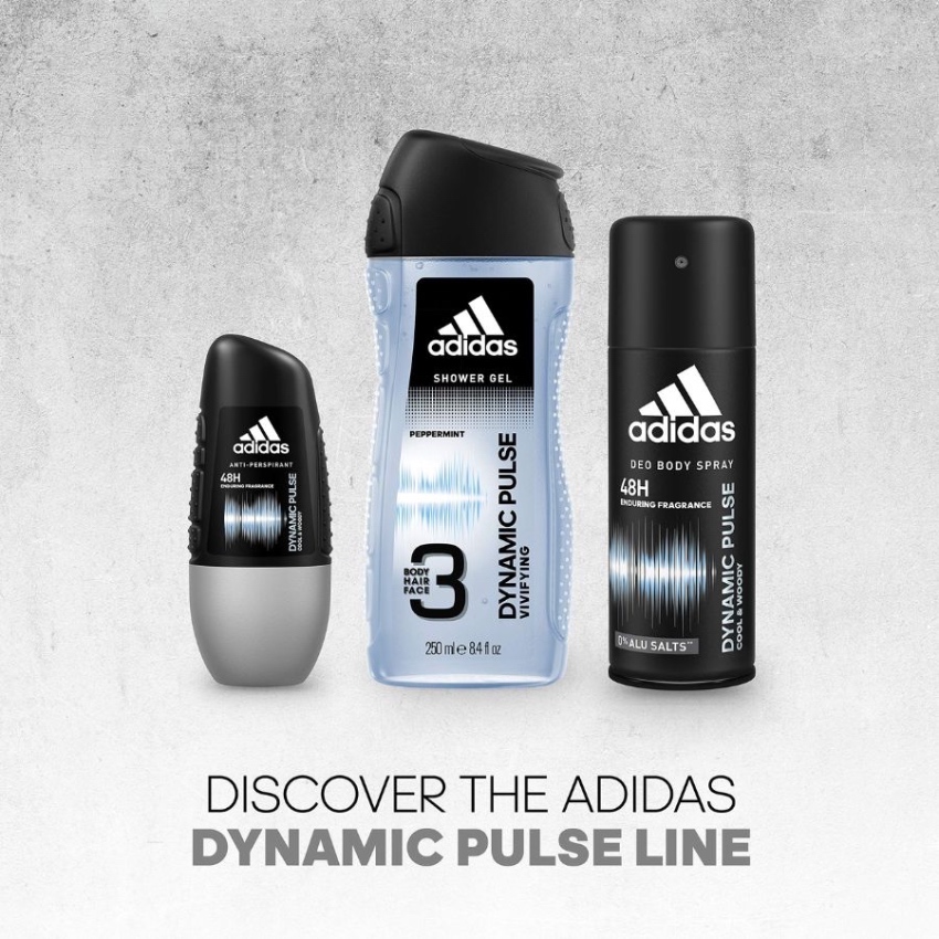 Xịt Khử Mùi Toàn Thân Adidas Dynamic Pulse Deo Body Spray (150ml) 