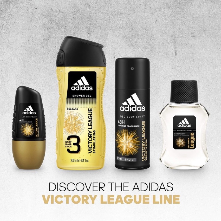 Xịt Khử Mùi Toàn Thân Adidas Victory League Deo Body Spray (150ml) 