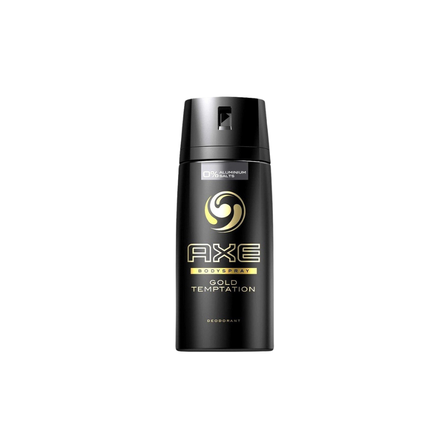 Xịt Khử Mùi Nam AXE Deodorant & Body Spray Gold (150ml)
