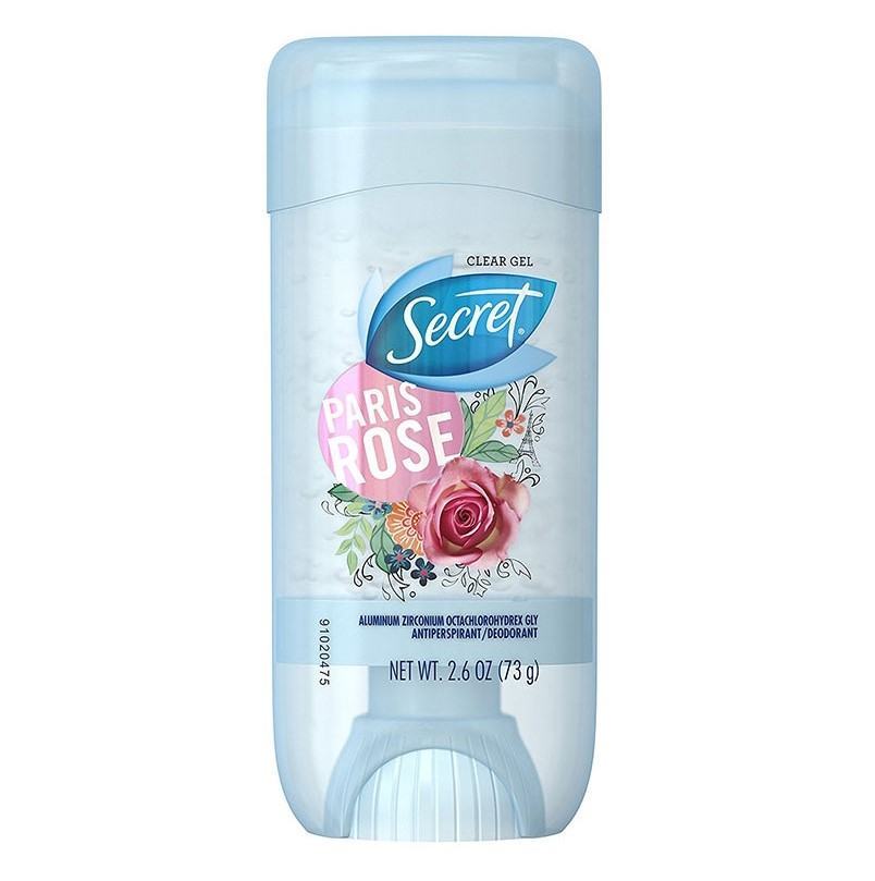 Sáp Khử Mùi Secret Paris Rose Anti-Perspirant Deodorant (73ml)
