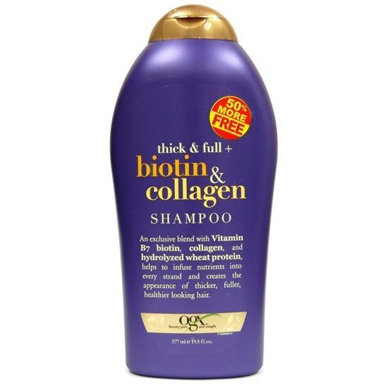 Dầu Gội Ngăn Rụng OGX Thick & Full Biotin & Collagen Shampoo (577ml)